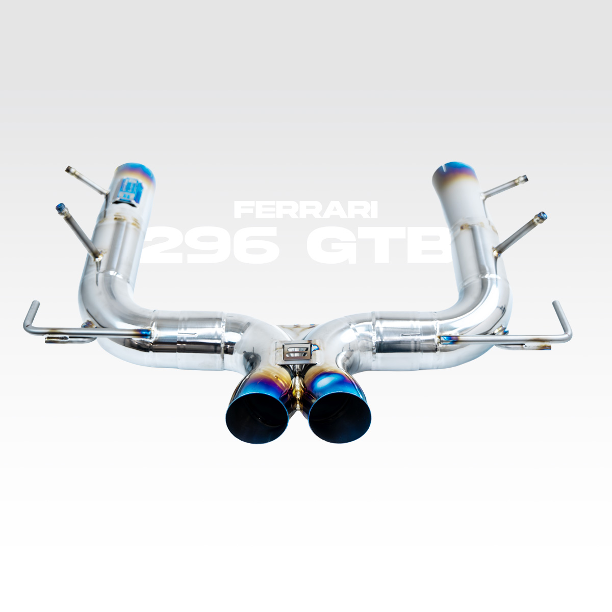 Boden Ferrari 296 GTB/GTS Titanium Exhaust | Boden Autohaus
